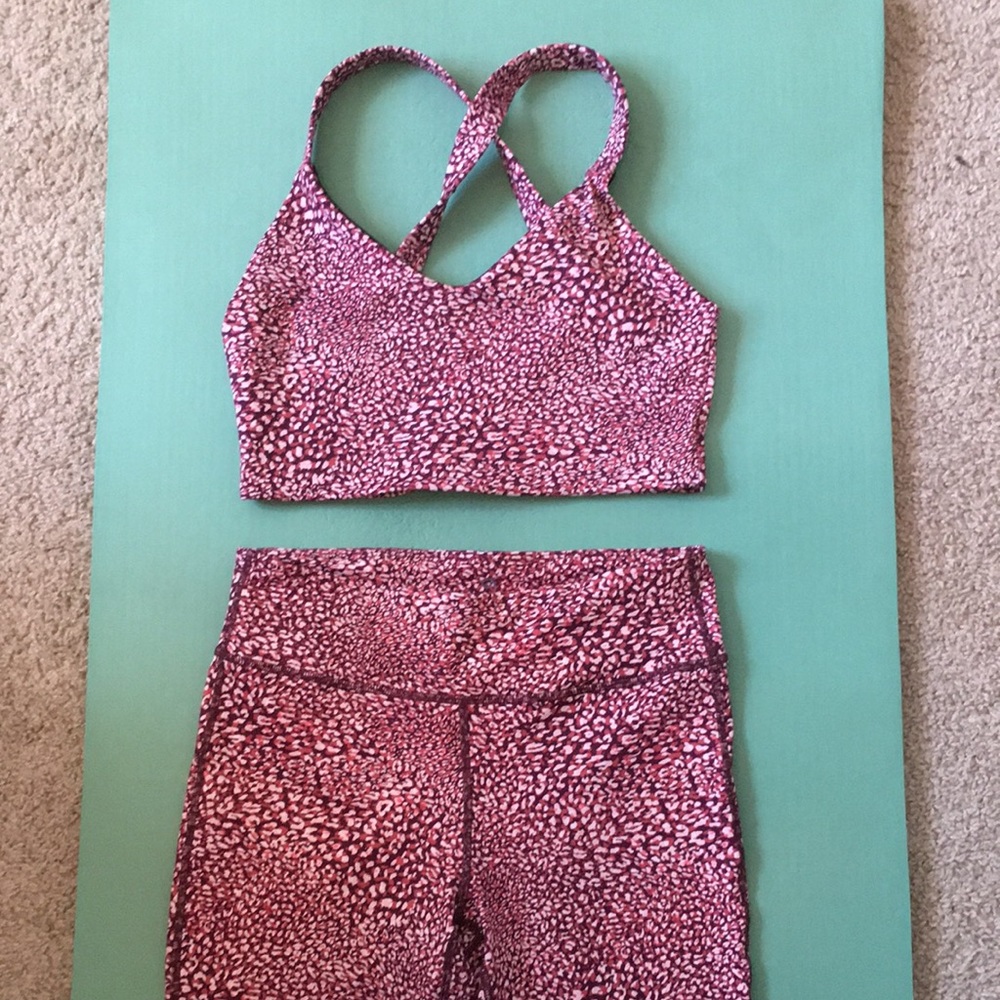 Pink and purple workout set from Gapfit!!
